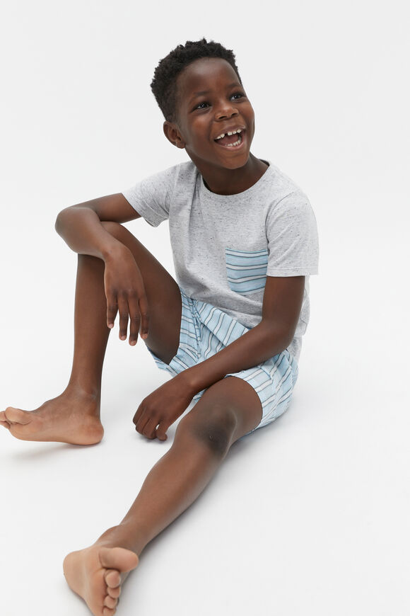 Stripe Pocket Pyjama  Multi  hi-res