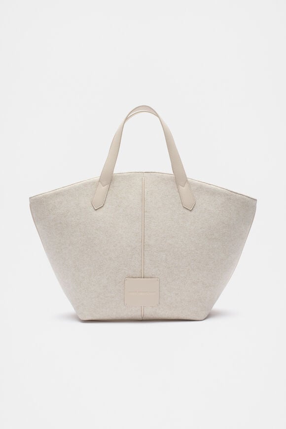 Felt Large Carry All Tote  Oat  hi-res
