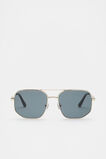 Lila Aviator Sunglasses  Gold  hi-res