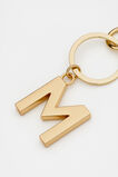 Initials Keyring  M  hi-res