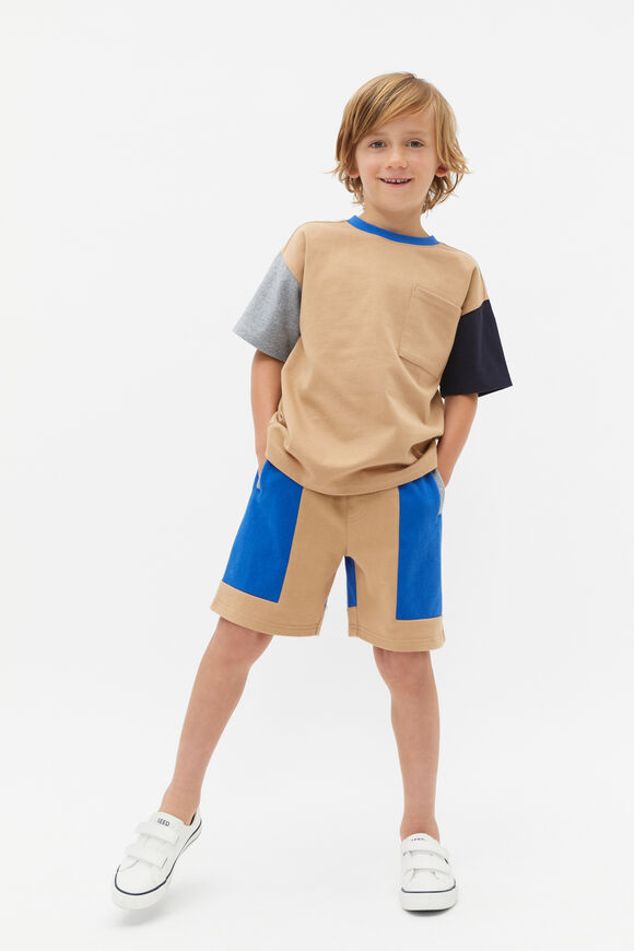 Spliced Track Short  Cobalt  hi-res