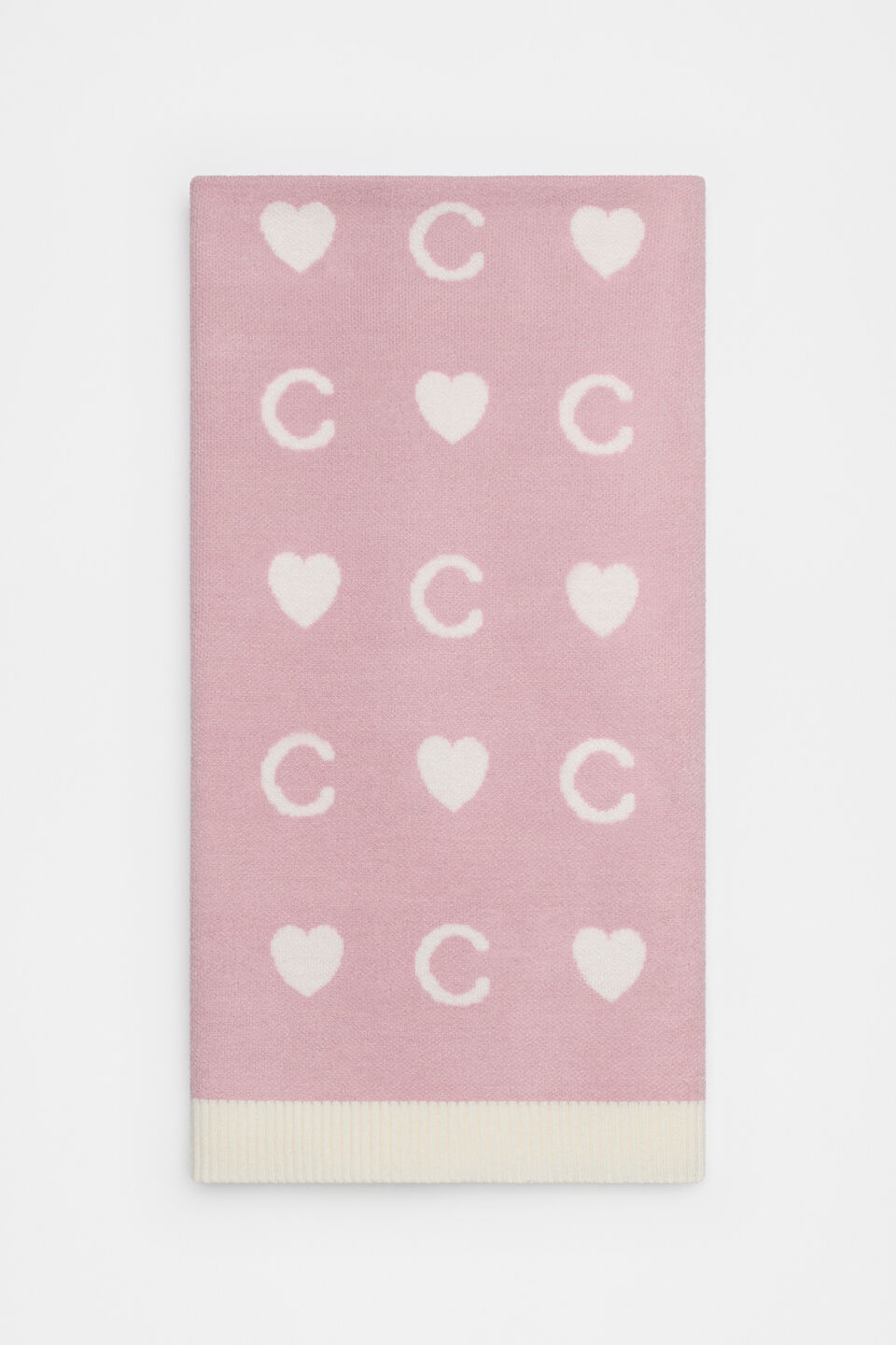 Heart Initial Blanket  C