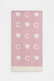 Heart Initial Blanket  C  hi-res