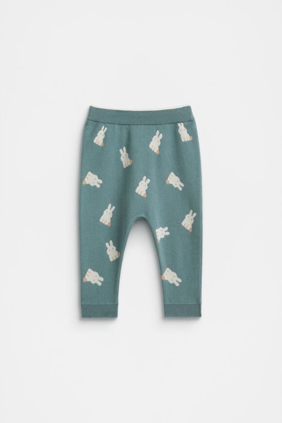 Bunny Knit Pant  Forest  hi-res