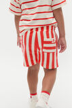 Core Stripe Track Short  Strawberry Red  hi-res