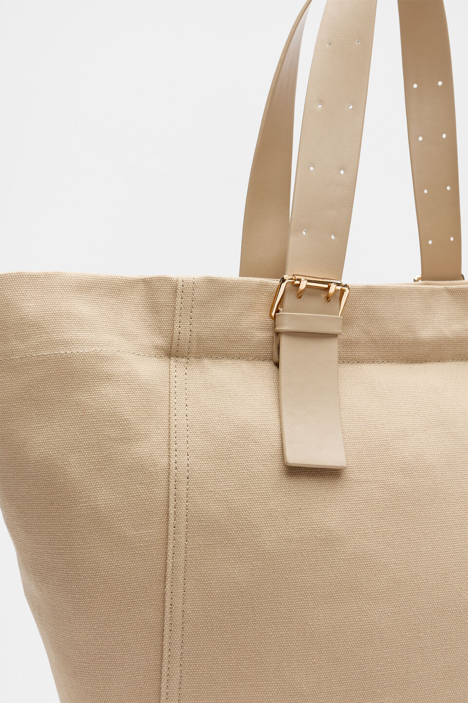 Relaxed Fabric Tote  Rye