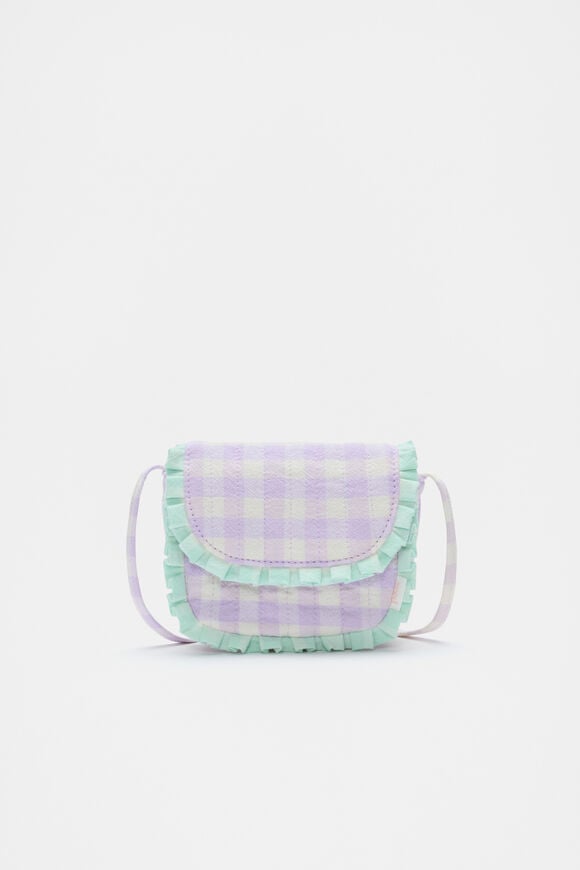 Quilted Ruffle Bag  Multi  hi-res
