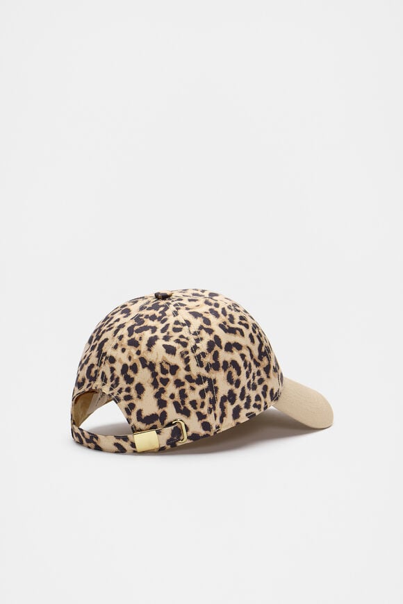Printed Travel Cap  Animal Print  hi-res