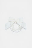 Broderie Charm Bow Scrunchies  Canvas  hi-res