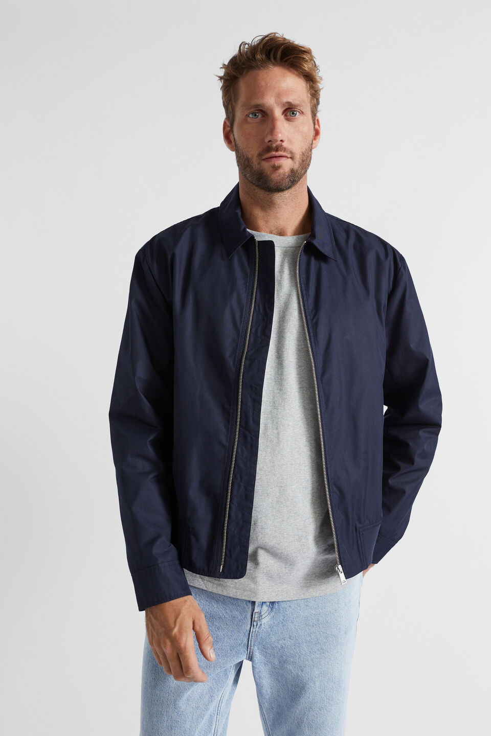 Harrington Jacket  Midnight Blue