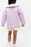 Quilted Collar Jacket  Soft Lilac  hi-res