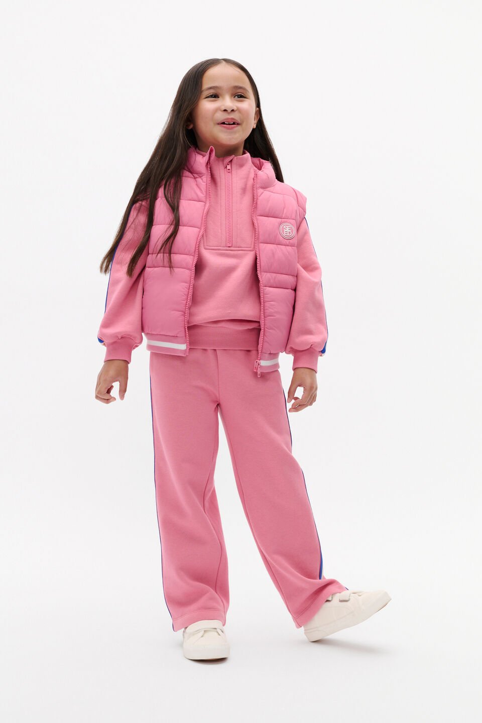 Essential Logo Vest  Raspberry