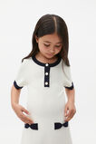 Button Knit Dress  Milk  hi-res