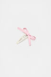 PU Bow Snap  Baby Pink  hi-res
