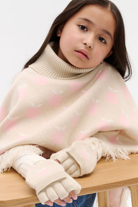 Apple Mittens  Oat Marle  hi-res