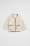 Fleece Jacket  Creme  hi-res