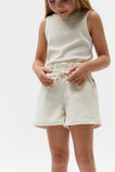 Paperbag Denim Short  Milk  hi-res