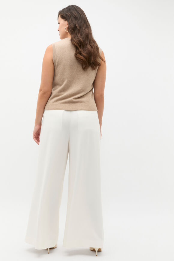 Cashmere Knit Vest  Cookie Marle  hi-res