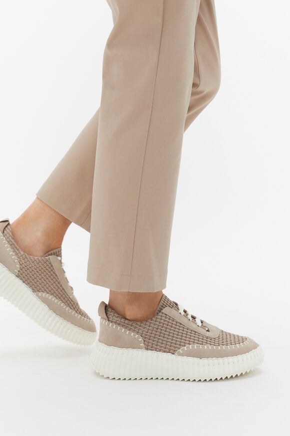 Brielle Knit Sneaker  Cookie  hi-res