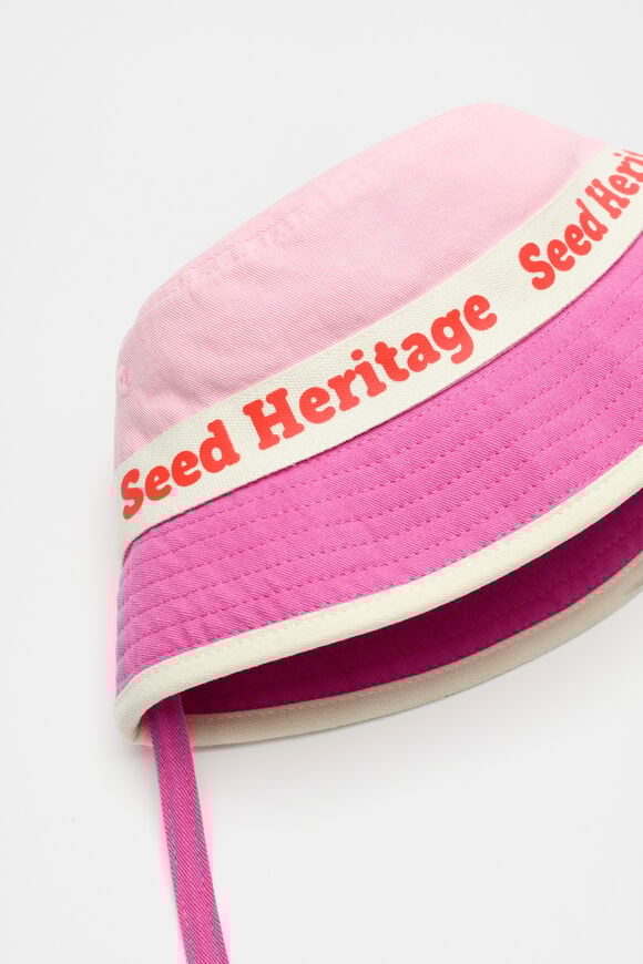 Mini Bucket Hat  Pink Multi  hi-res