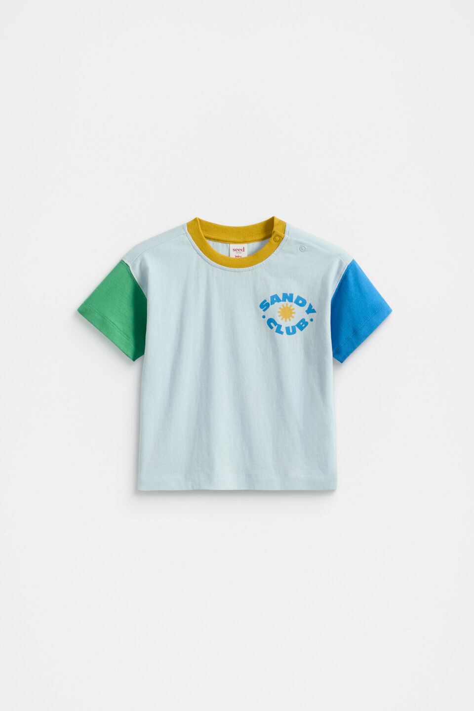 Colourblock Tee  Multi