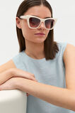 Paola Designer Catseye Sunglasses  Cream  hi-res
