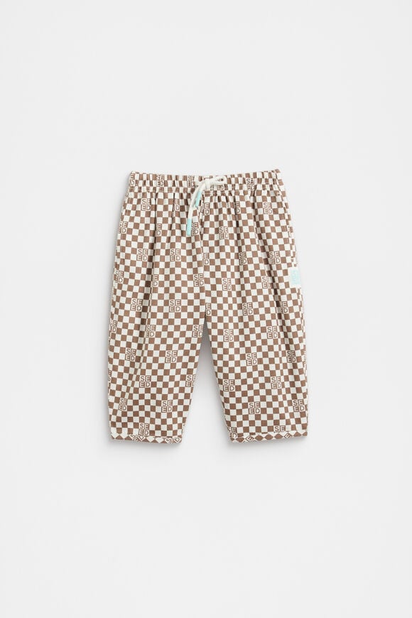 Check Logo Pant  Cocoa  hi-res