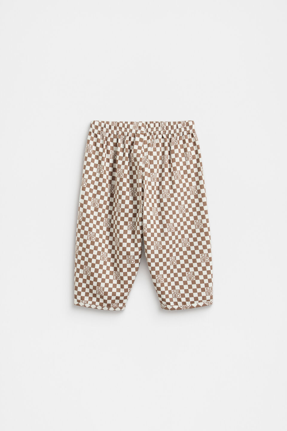 Check Logo Pant  Cocoa