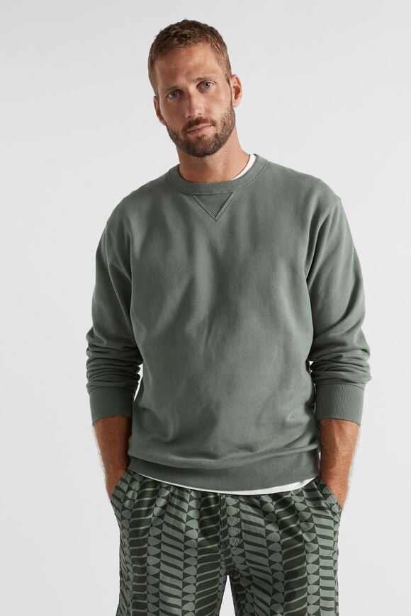 Crewneck Sweatshirt  Light Khaki  hi-res