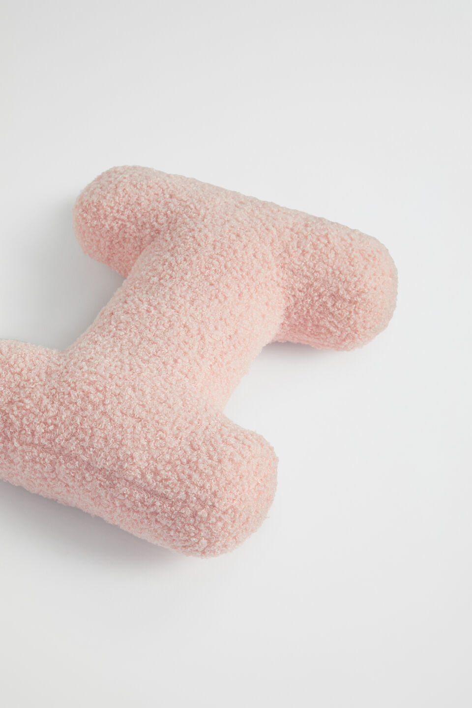 Teddy Initial Cushion Dusty Rose  I