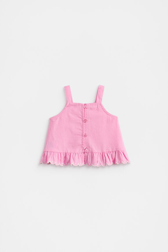 Scallop Trim Cami  Candy Pink  hi-res