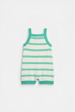 Stripe Knit Romper  Classic Cream  hi-res