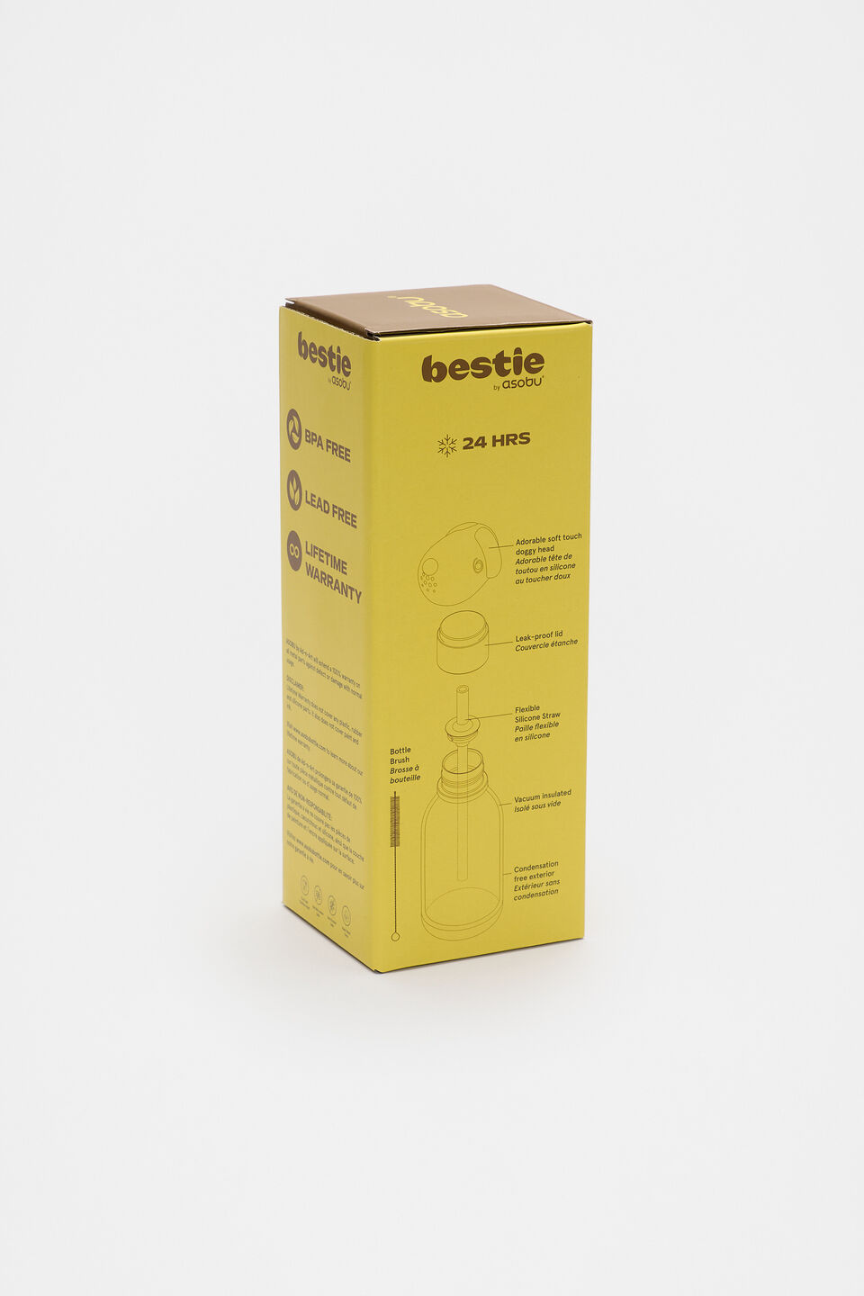 Duke The Dog Drink Bottle  Multi