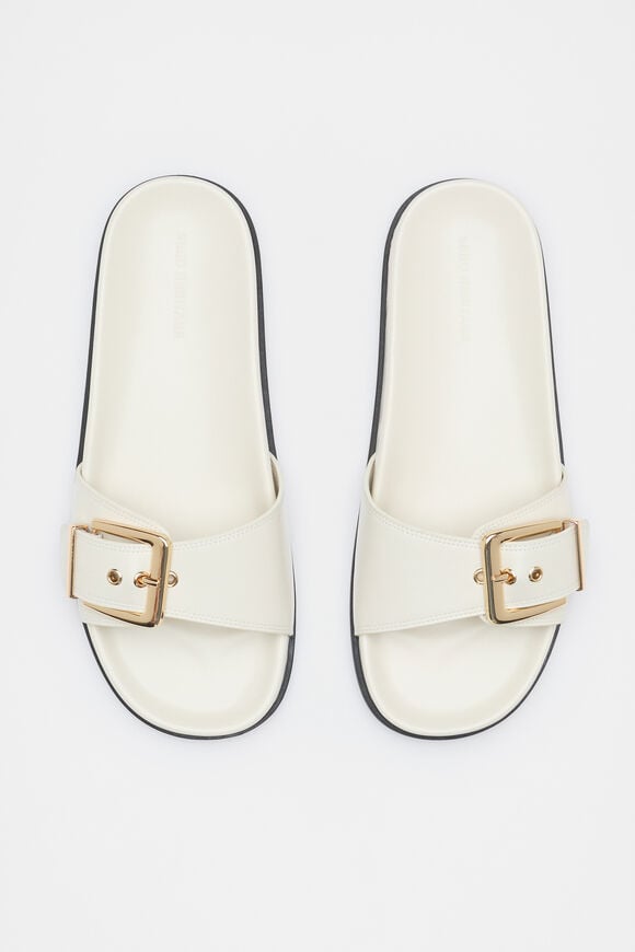 Asher Buckle Slide  Cream  hi-res