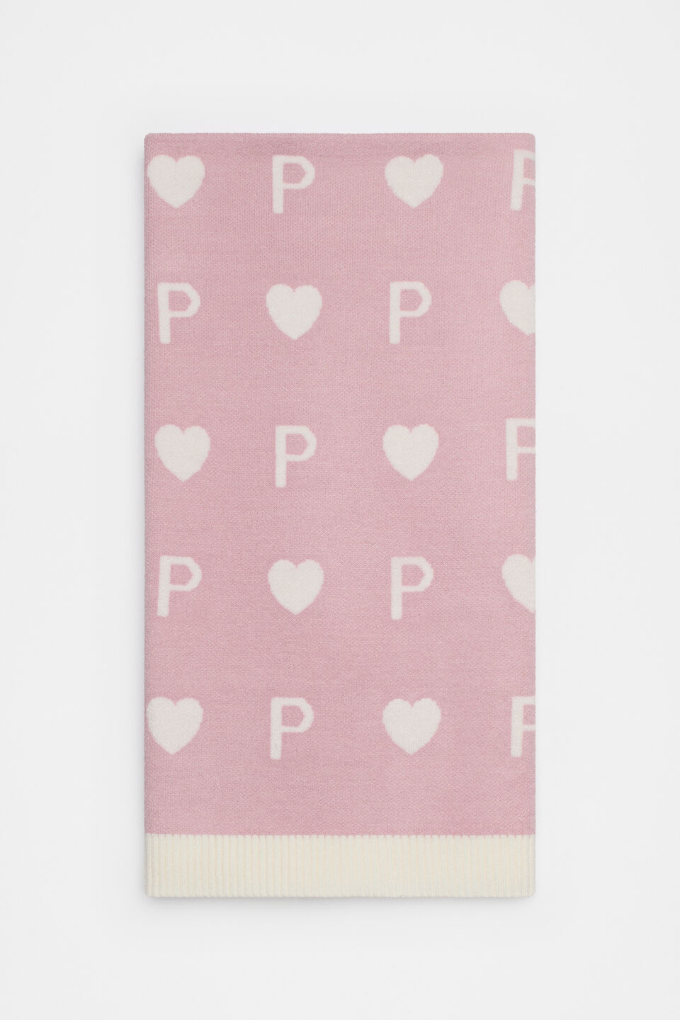 Heart Initial Blanket  P