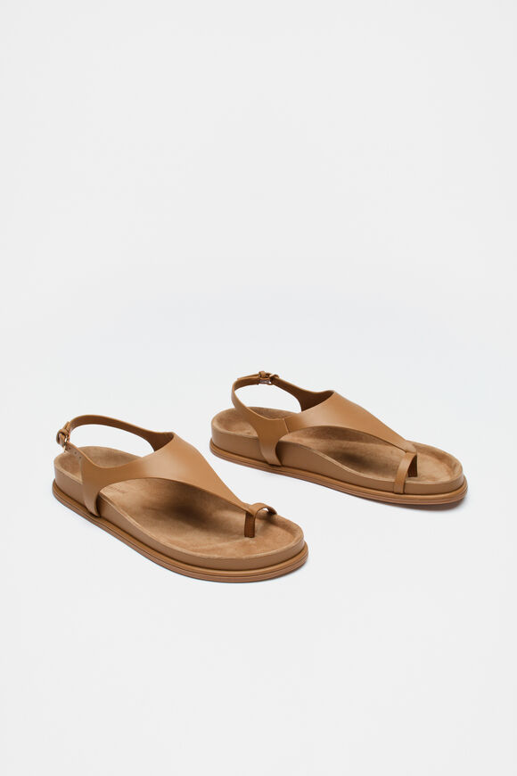 Tina Toe Loop Sandal  Caramel  hi-res