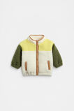Colourblock Teddy Jacket  Multi  hi-res