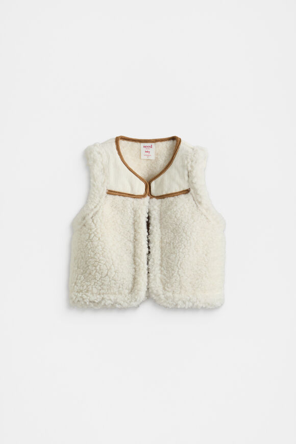 Teddy Vest  Classic Cream  hi-res