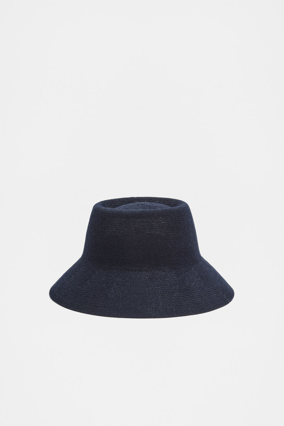Knitted Bucket Hat  Twilight Blue