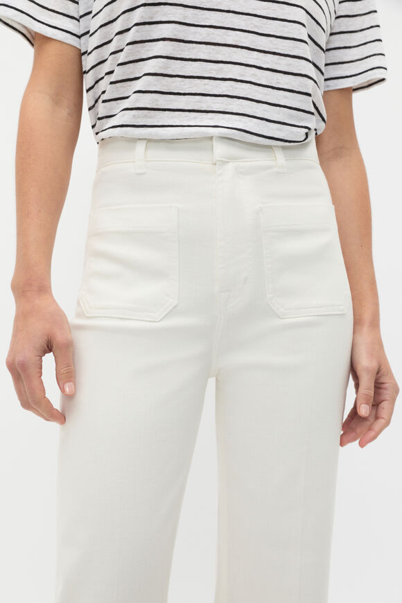 Core Wide Leg Pocket Jean  Cloud Cream  hi-res