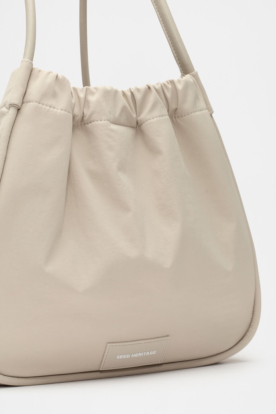 Seed Essential Logo Tote  Cool Sand