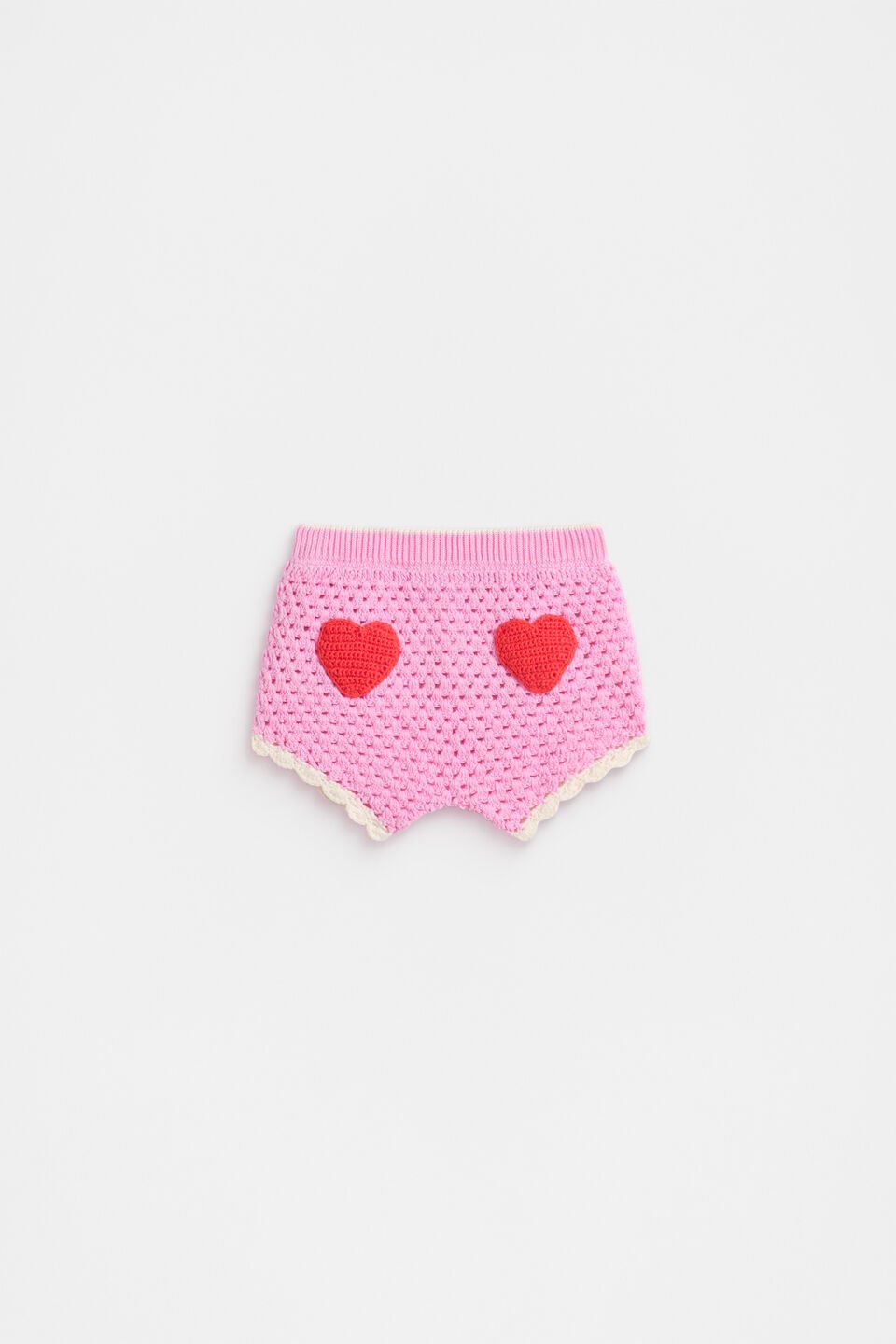 Crochet Short  Candy Pink