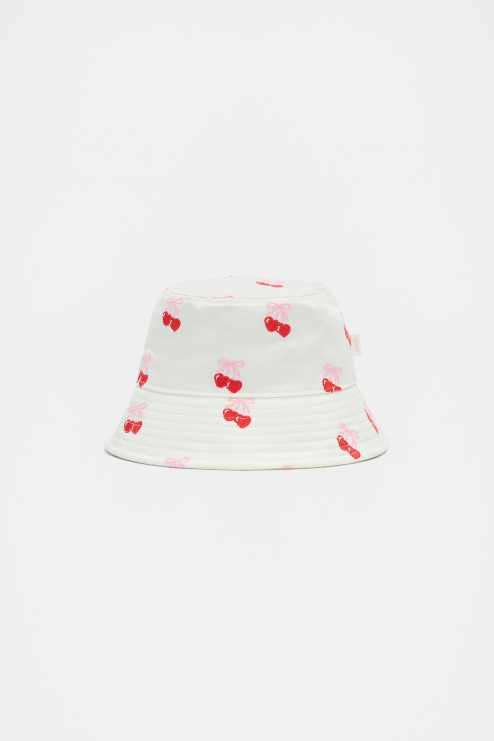 Heart Denim Bucket Hat  Canvas