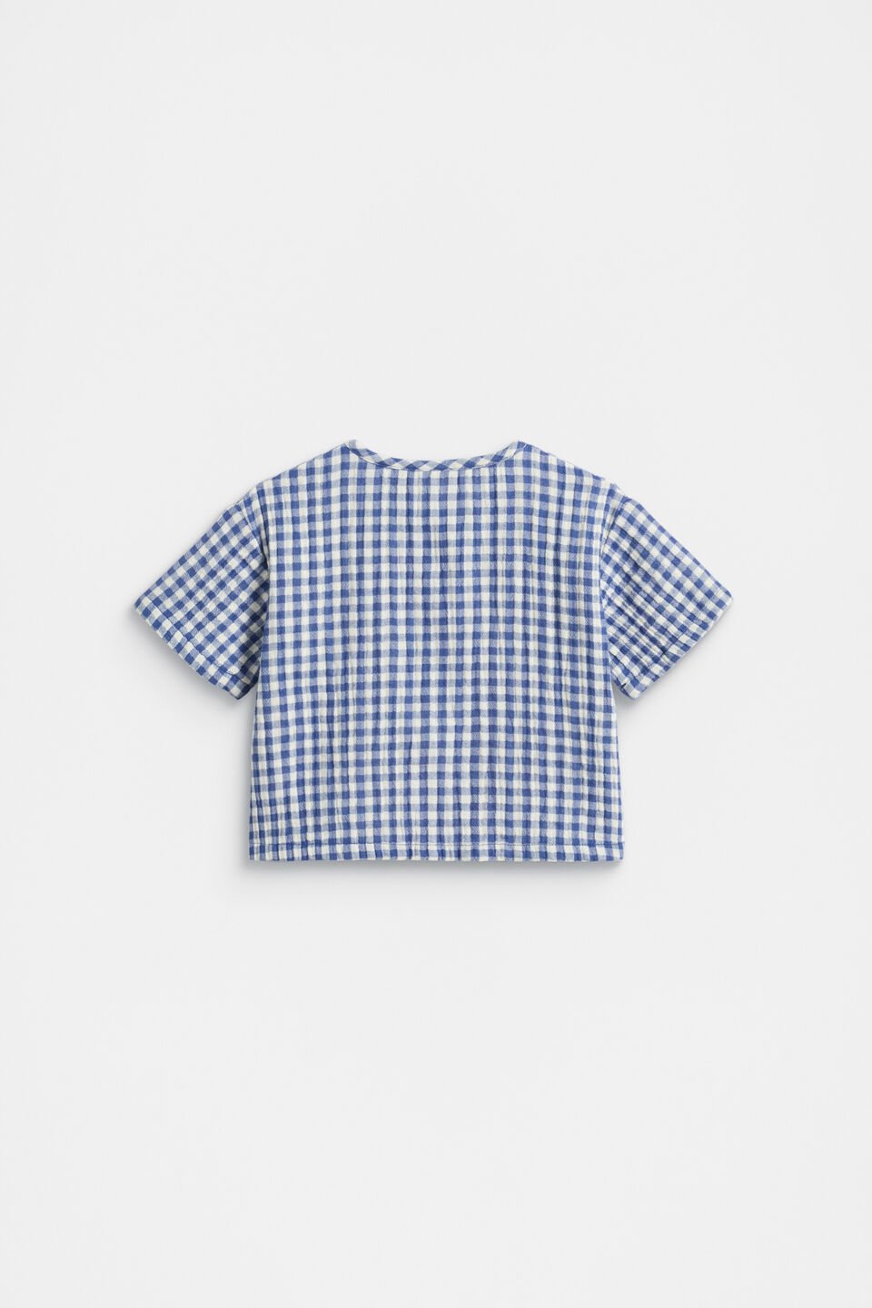 Cheesecloth Pocket Shirt  Navy