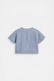 Cheesecloth Pocket Shirt  Navy  hi-res
