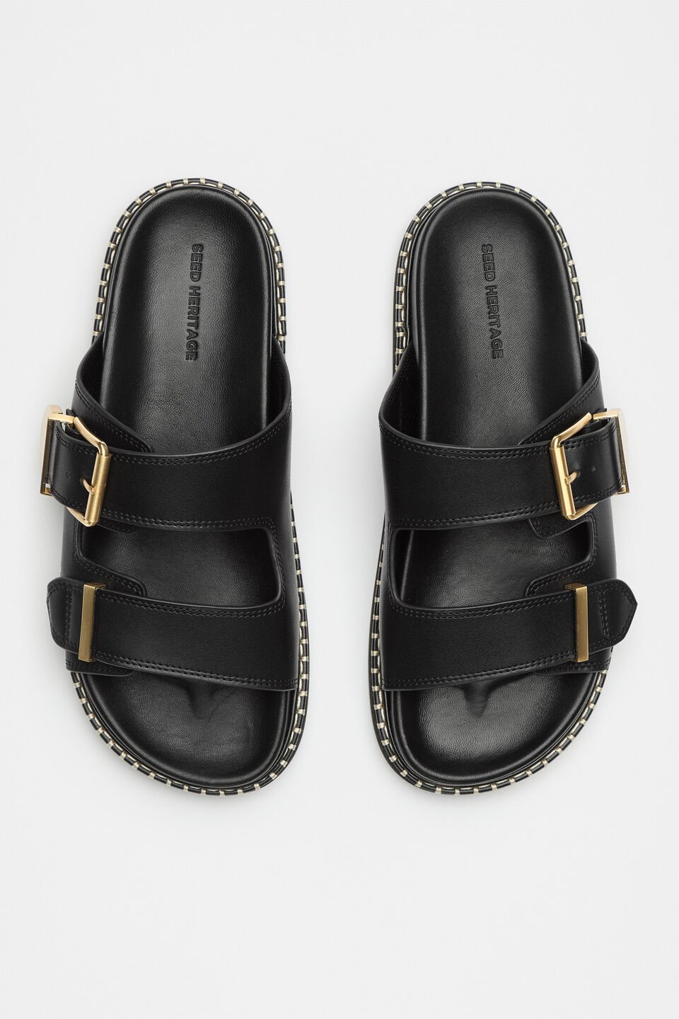 Sasha Trim Slide  Black