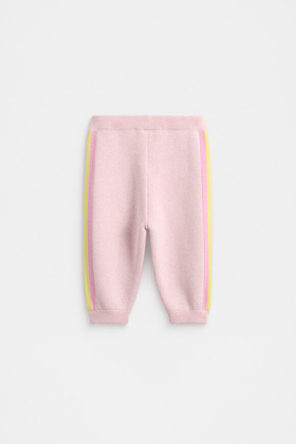 Stripe Knit Legging  Rose Petal Marle  hi-res