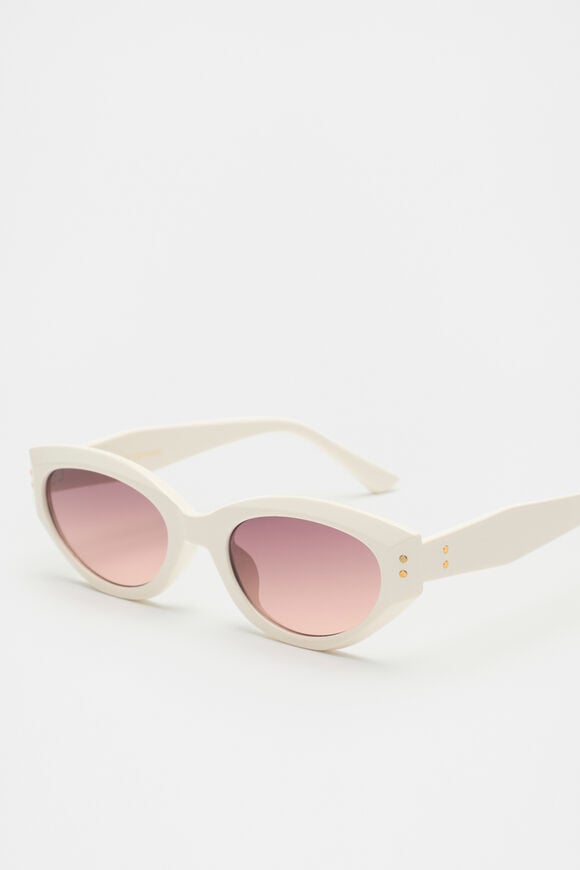 Lida Cat Eye Sunglasses  Cream  hi-res