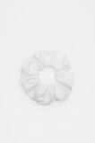 Linen Scrunchie  Whisper White  hi-res
