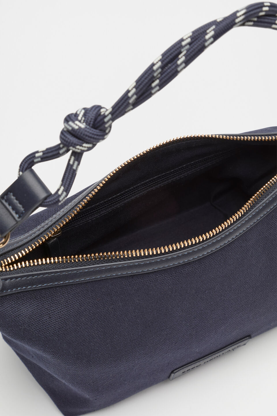 Rope Detail Shoulder Bag  Twilight Blue